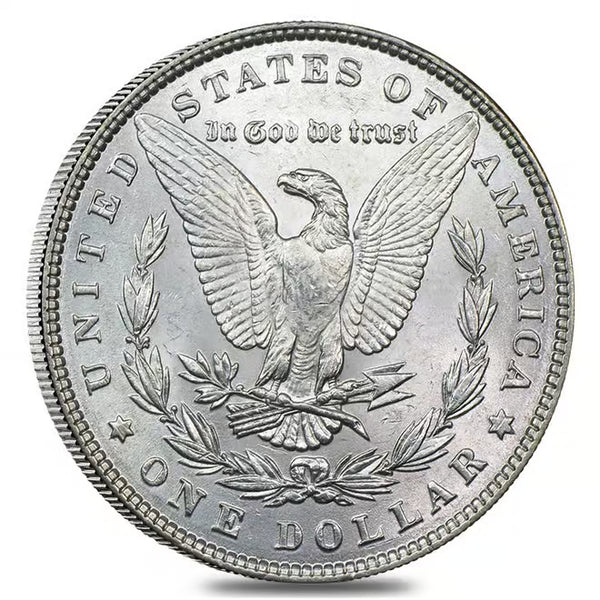 1878-1904 Morgan Silver Dollar BU (Random Year) - back
